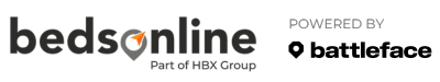 Bedsonline, Part of HBX Group, powered by battleface.